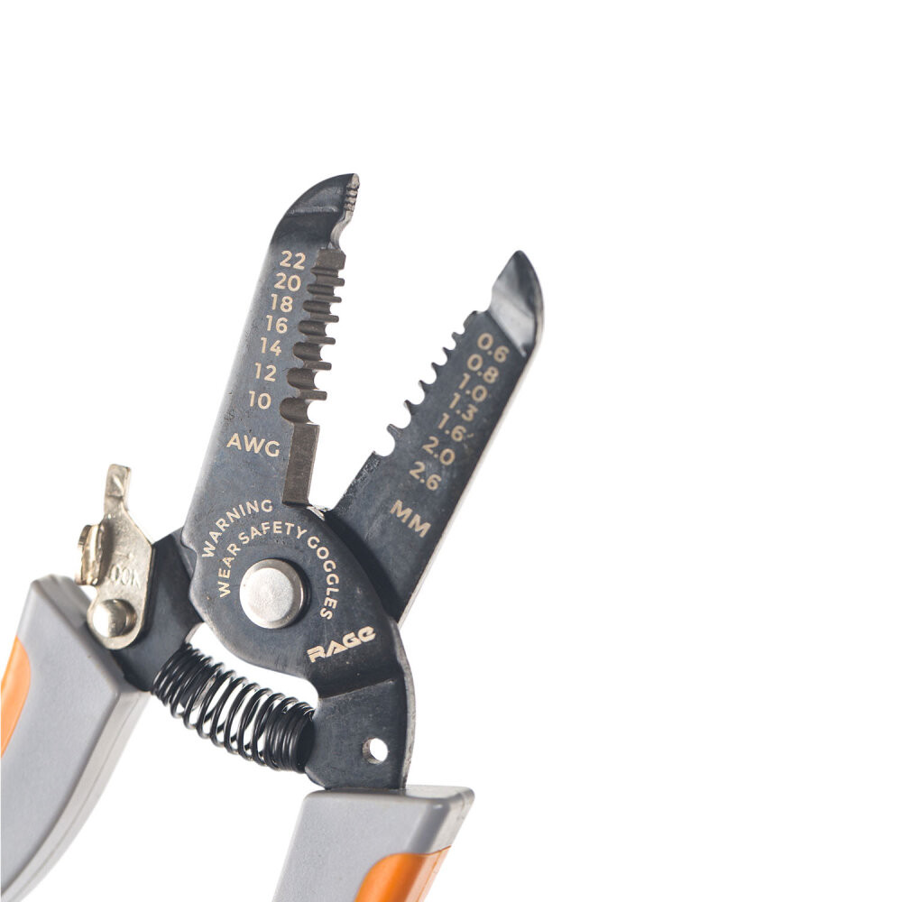 Стриппер многофункциональный для снятия и зачистки изоляции 0.3 - 5.2 мм (Rage) 312118