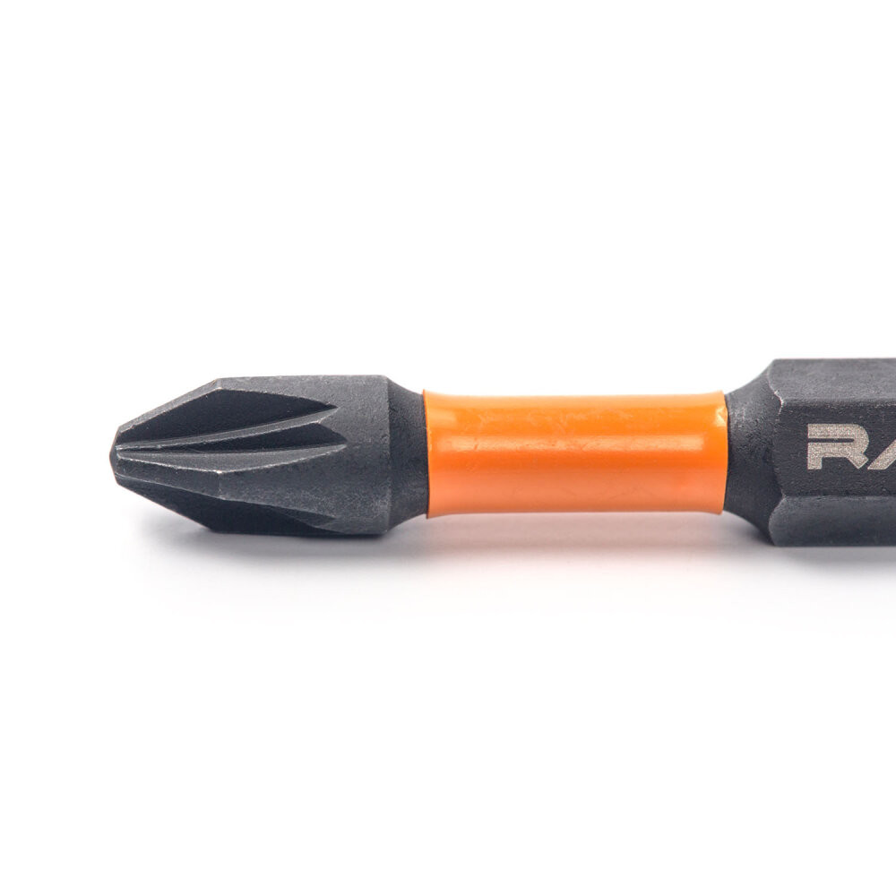 Биты намагниченные торсионные IMPACT S2 PZ2 x 50 мм 2 шт (Rage) 554126
