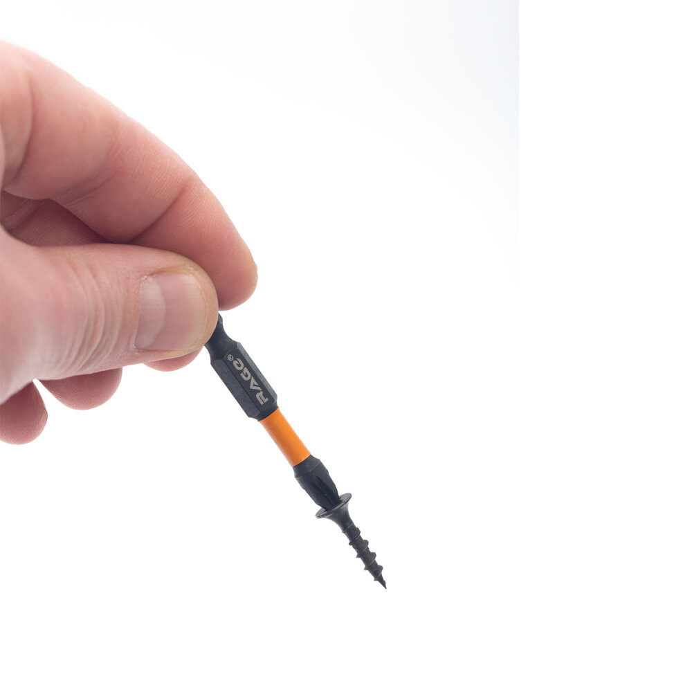 Биты торсионные IMPACT PH2 x 70 мм 5 шт для шуруповерта намагниченные (Rage) 554127