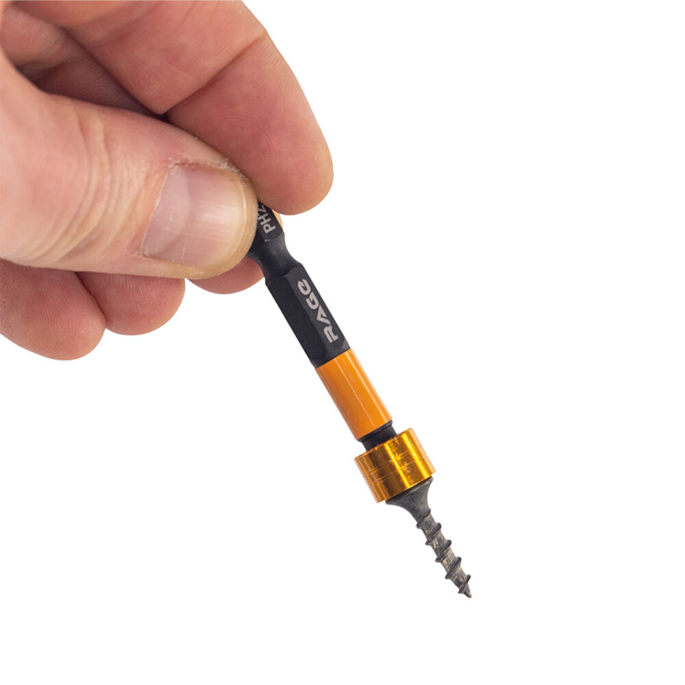 Биты с магнитным ограничителем PH2 x 50 мм 2 шт для ДСП гипсокартона (Rage) 554133