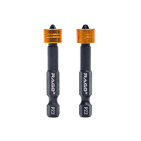 Биты с магнитным ограничителем для шуруповерта S2 PZ2 x 50 мм 2 шт (Rage) 554134