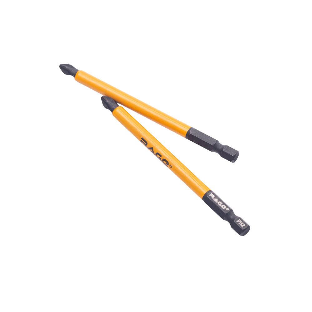 Биты магнитные S2 PH2 x 100 мм 2 шт (Rage) 554136