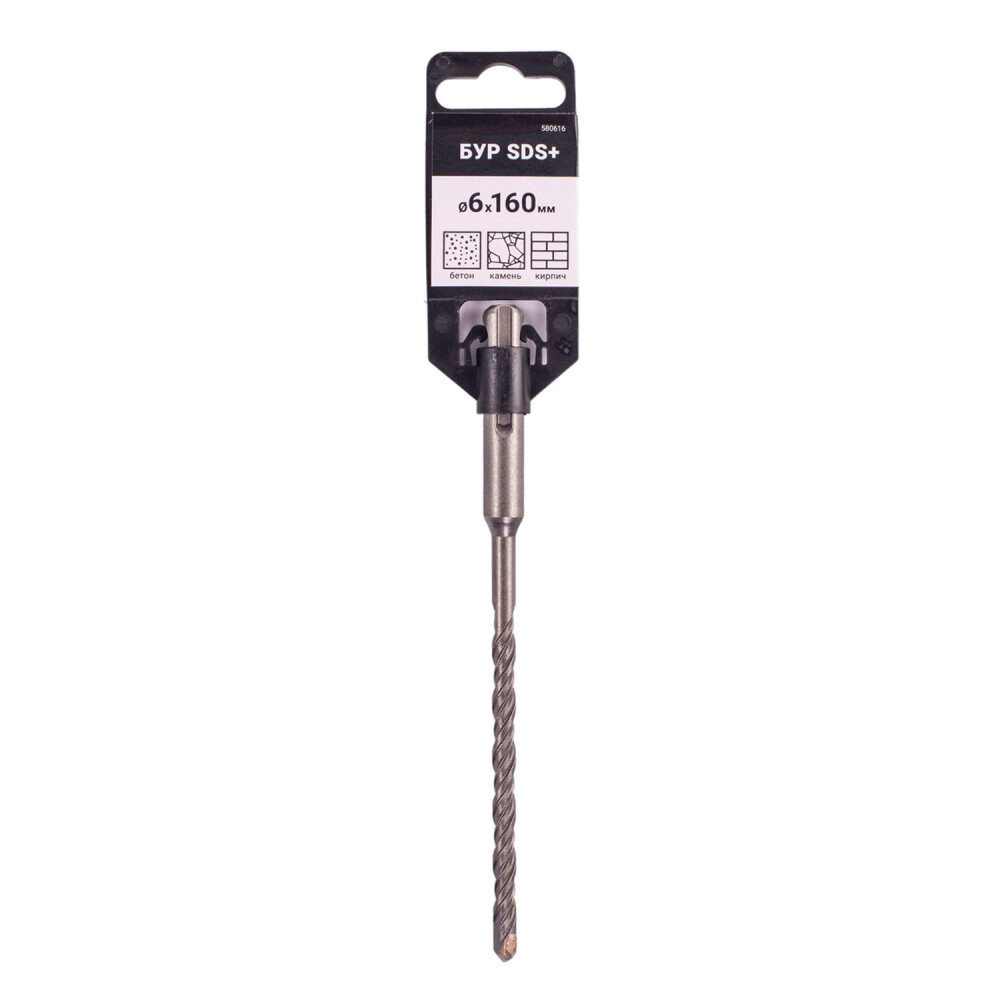 Бур по бетону 6 х 160 мм SDS-plus (Vira) 580616