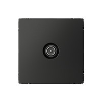 ARTGALLERY TV ТВ розетка проходная 4DB, механизм, базальт (Systeme Electric) GAL001492