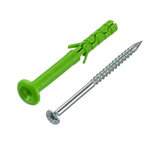 Дюбель-гвоздь 6х60 грибовидная манжета (200 шт) (РОСКРЕП) РКГ00016686