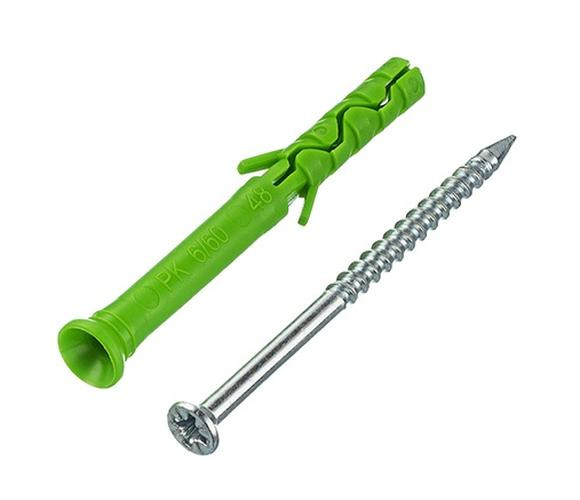 Дюбель-гвоздь 6х60 потайная манжета (200 шт) (РОСКРЕП) РКГ00016687