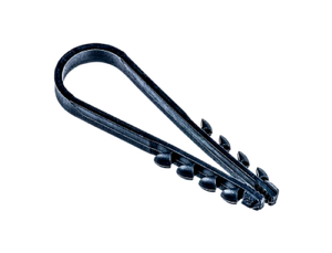 Дюбель-хомут для круглого кабеля черный 19-25 Jazzway (100 шт/уп) (JazzWay) 5054882