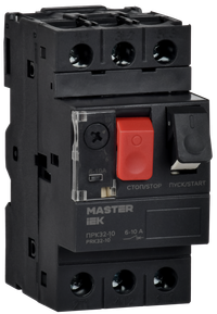 Пускатель ПРК32-10 In=10А Ir=6-10А Ue 660В MASTER IEK (IEK) DMS11-010