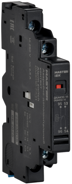 Аварийно-дополнительный контакт ДК/АК32-11 MASTER IEK (IEK) DMS11D-FA11