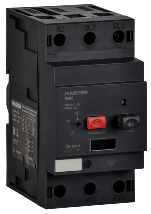Пускатель ПРК64-40 In=40А Ir=25-40А Ue 660В MASTER IEK (IEK) DMS22-40