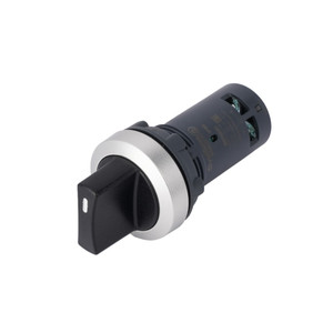 Переключатель SB7 моноблочный 22 мм 2 позиции с фиксацией, металл, 1НО, IP65 (Systeme Electric) SB7ED21