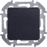 Переключатель одноклавишный INSPIRIA 10 AX 250 В~ антрацит (Legrand/Daccord) 673653