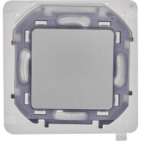 Переключатель IP44 INSPIRIA 10 AX 250 В~ алюминий (Legrand/Daccord) 673672