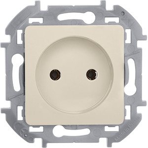 Розетка 2К 16 А 250 В~ INSPIRIA слоновая кость (Legrand/Daccord) 673711