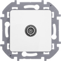 Розетка TV оконечная 10 дБ 5 862 мГц INSPIRIA белая (Legrand/Daccord) 673870