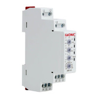 Реле контроля фаз, 3 фазы + N, тип DRF, контроль напряжения, контроль обрыва фаз, конфигурация контакта 2CO, 120-277В (DKC) DRF-3-5N