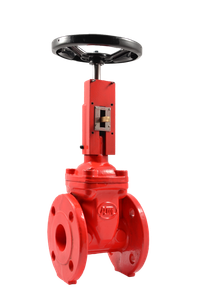 Задвижка с обрезиненным клином DN250 PN16 чугунная, фланцевая (ADL) CV01D115211