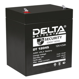 Аккумулятор DT 12В 4.5Ач (DELTA) DT 12045
