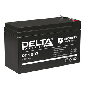 Аккумулятор DT 12В 7Ач (DELTA) DT 1207