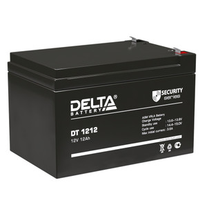 Аккумулятор DT 12В 12Ач (DELTA) DT 1212