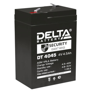 Аккумулятор DT 4В 4.5Ач (DELTA) DT 4045