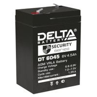 Аккумулятор DT 6В 4.5Ач (DELTA) DT 6045