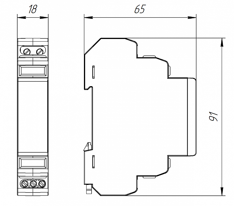DTR 1/6/1500 - устройство защитное (Ключевой Компонент (Хакель)) 400617
