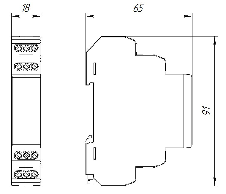 DTR 485/12 G - устройство защитное (Ключевой Компонент (Хакель)) 400 608