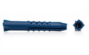 Дюбель распорный 6х30 полипропиленовый 100 шт. (Крепдил)