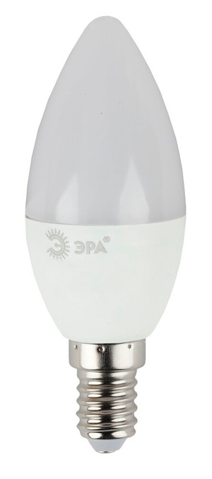 Лампа светодиодная LED 11 Вт 880Лм 4000К свеча нейтральный E14 170-265В LED B35-11W-840-E14 Standart (ЭРА) Б0032982
