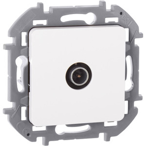 Розетка TV тип звезда белый INSPIRIA (IEK) 673850