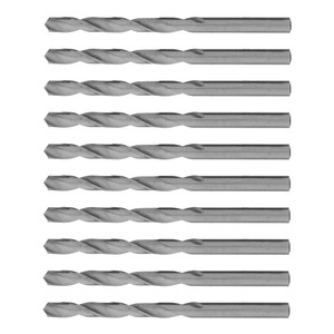 Сверло по металлу, 6,0 мм, полированное, HSS, 10 шт. цилиндрический хвостовик (Matrix) 71560