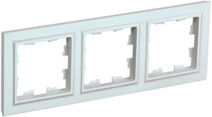 BRITE Рамка 3 поста РУ-3-БрЖ жемчуг (IEK) BR-M32-K36