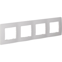 Рамка 4-местная белый ETIKA (IEK) 672504
