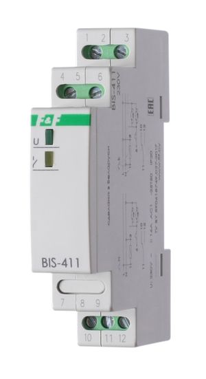 Реле импульсное BIS-411 (Евроавтоматика F&F) EA01.005.001