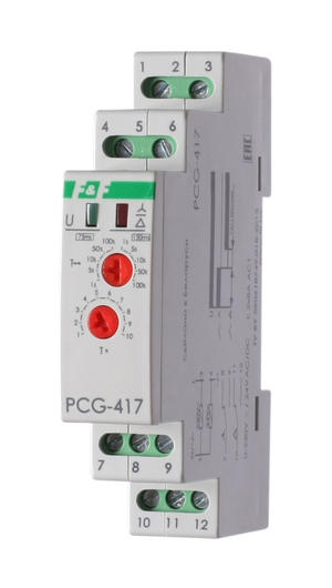 Реле времени PCG-417 (Евроавтоматика F&F) EA02.001.020