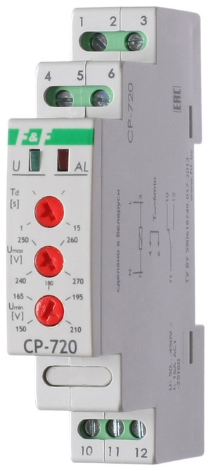 Реле контроля напряжения CP-720 (Евроавтоматика F&F) EA04.009.002