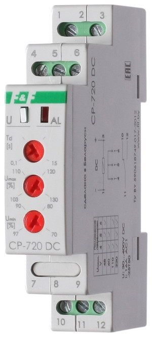 Реле контроля напряжения CP-720DC (Евроавтоматика F&F) EA04.009.012
