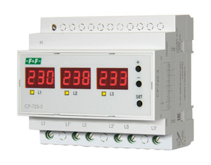 Реле контроля напряжения CP-723-3 (Евроавтоматика F&F) EA04.009.022