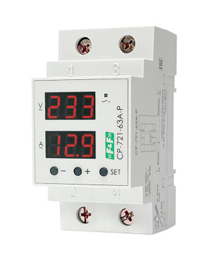 Реле напряжения с контролем тока CP-721-63A-P (Евроавтоматика ФиФ) EA04.009.027