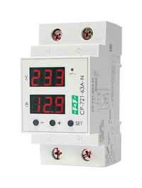 Реле напряжения с контролем тока и разрывом нуля CP-721-63A-N (Евроавтоматика ФиФ) EA04.009.028