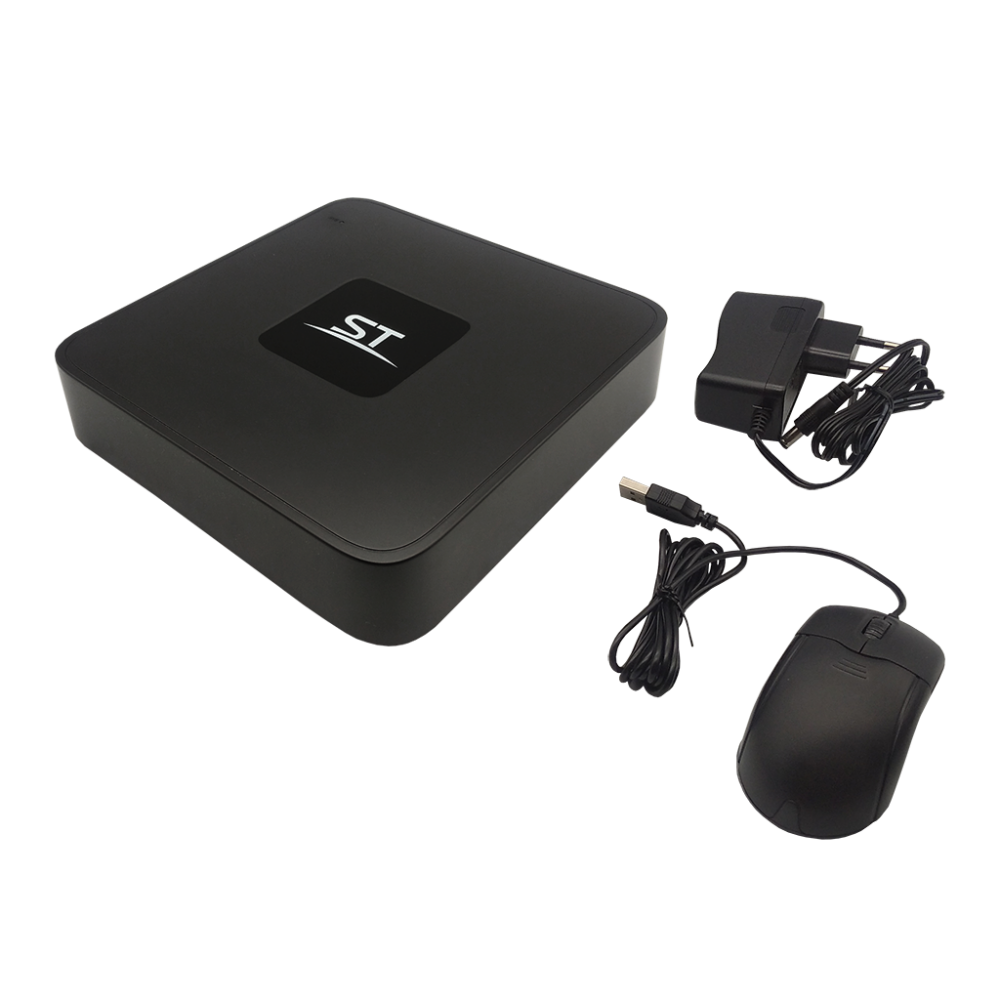 Видеорегистратор IP 10-канальный 6Мп 1 HDD вер.2 (Space Technology) ST-NVR-V1006K15 PRO TOWN (версия 2)