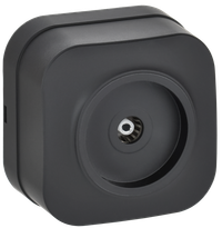 GLORY Розетка для открытой установки TV РТВ20-ХЧм черный матовый IEK (IEK) EAH10-K02M