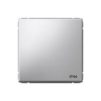 ARTGALLERY 1-клавишный переключатель IP44, 10АХ, механизм, алюминий (Systeme Electric) GAL440361