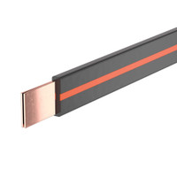 Гибкая шина в ПВХ изоляции, 5x32x1мм, ном. ток 630А, длина 2 метра (DKC) R5BFC5321