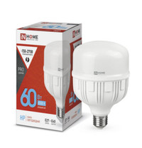 Лампа светодиодная LED-HP-PRO 60Вт 230В E27 с адаптером Е40 6500К 5700Лм IN HOME (IN-HOME) 4690612031132