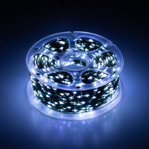 Гирлянда Нить, холодный свет, 50 м, 500 microLED, IP44, 220В ENIN-2000W (ЭРА) Б0060429