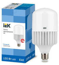 Лампа светодиодная HP 120Вт 230В 6500К E40 IEK (IEK) LLE-HP-120-230-65-E40