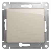 Выключатель одноклавишный, механизм схема 1, молочный (Systeme Electric) GSL000911
