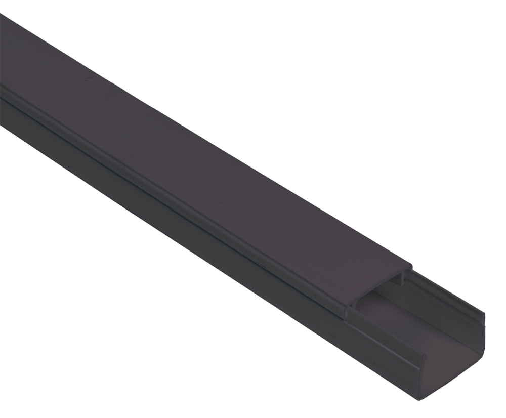 Кабель-канал 20х10 ЭЛЕКОР черный (96м) IEK (IEK) EL-KK10-020-010-1-K02